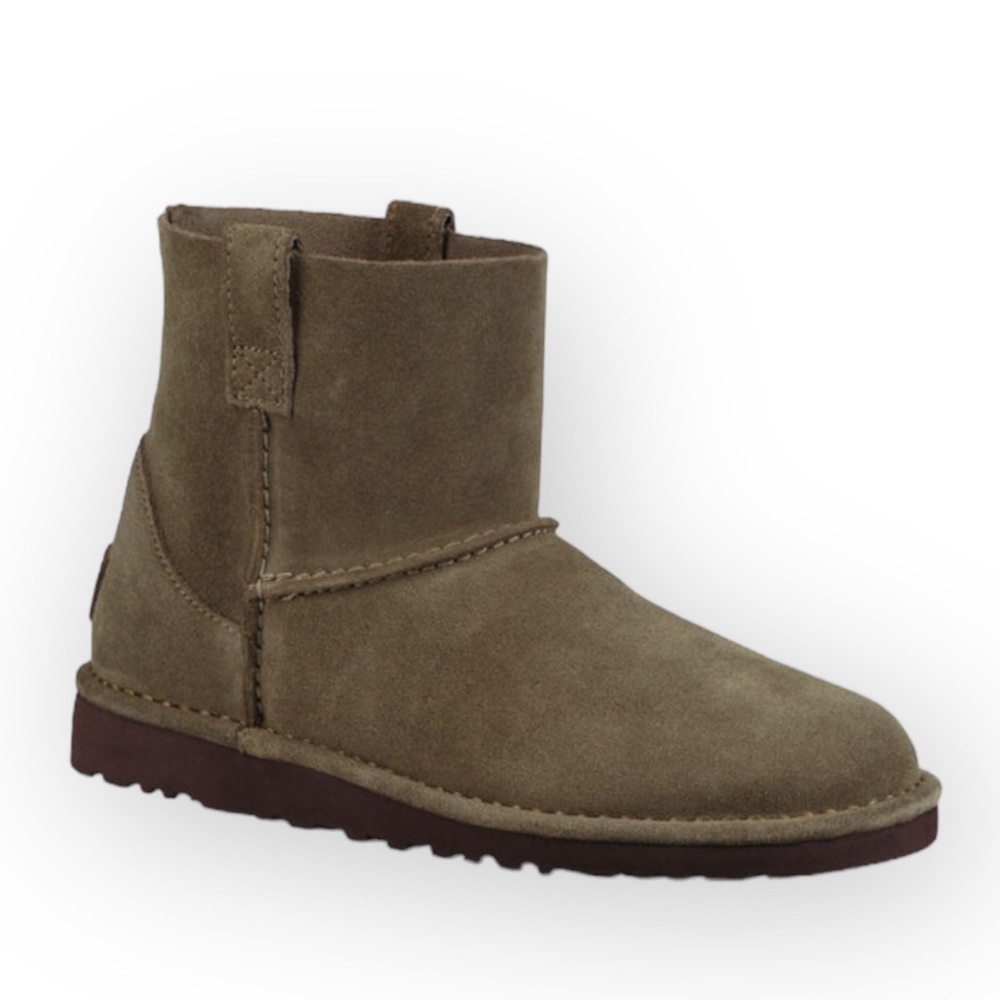 UGG Classic Unlined Mini Spruce Green size 6